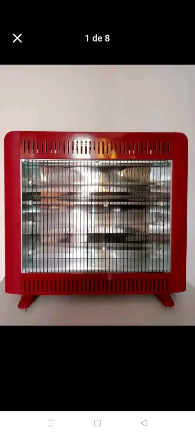 Calefactor eléctrico de cuarzo, Kendal KC-220. - miniatura 3