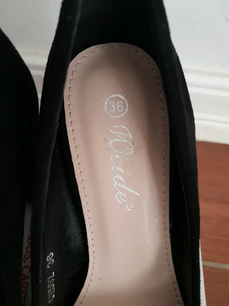 Zapatos taco alto negros - 6