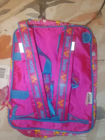 mochilas Barbie 90 vintage 1 Nueva y 1 usada - miniatura 6