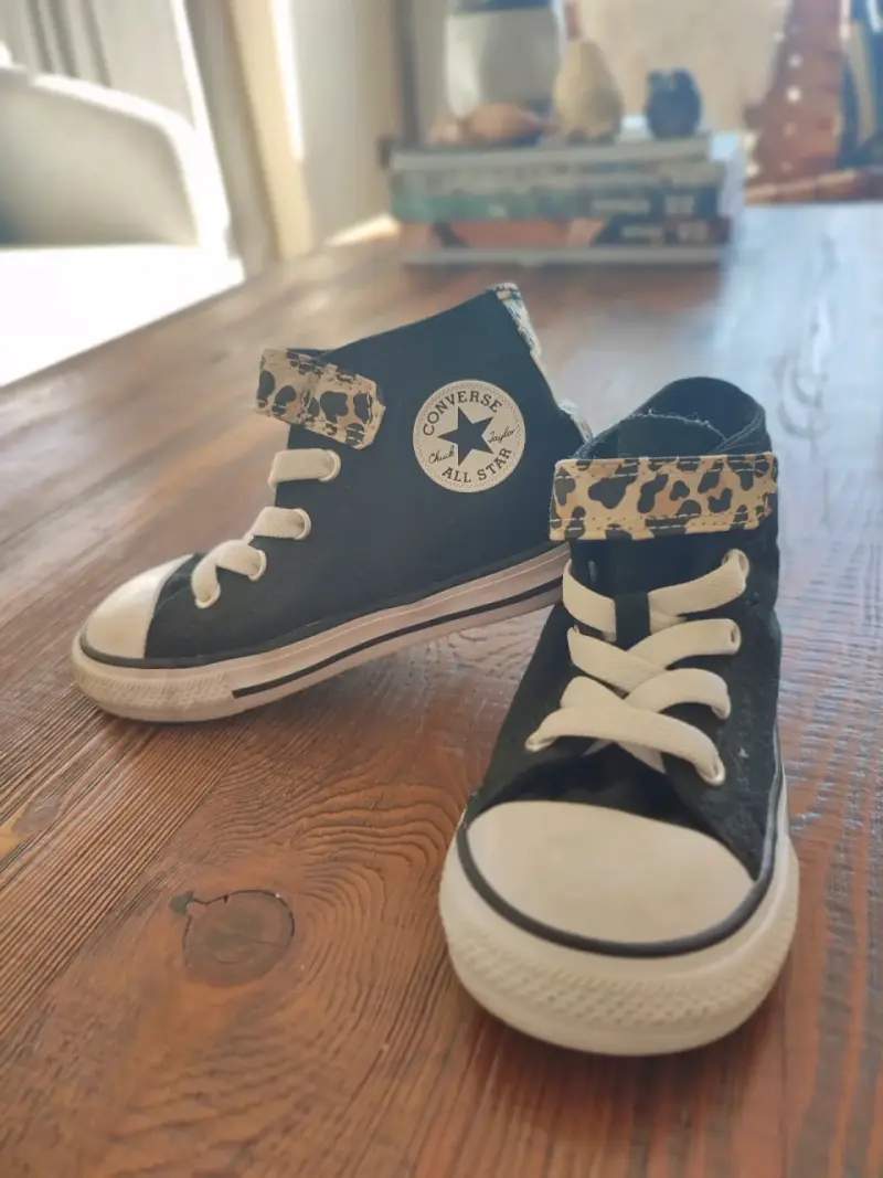 Zapatillas converse broche leopardo - 1