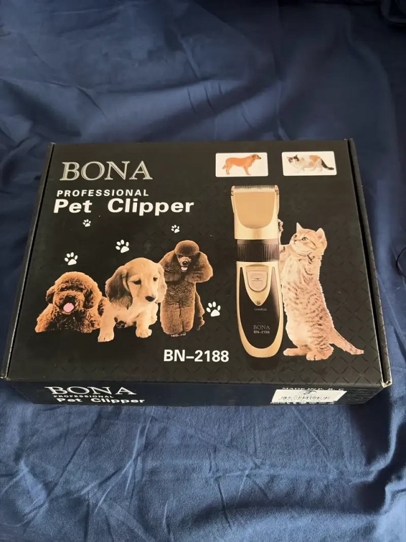 Cortadora de pelo eléctrica BONA para mascotas - 2