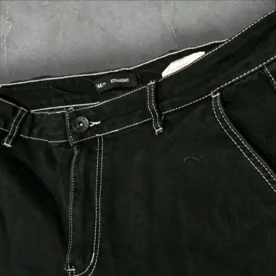 Pantalones cargo negros - miniatura 3