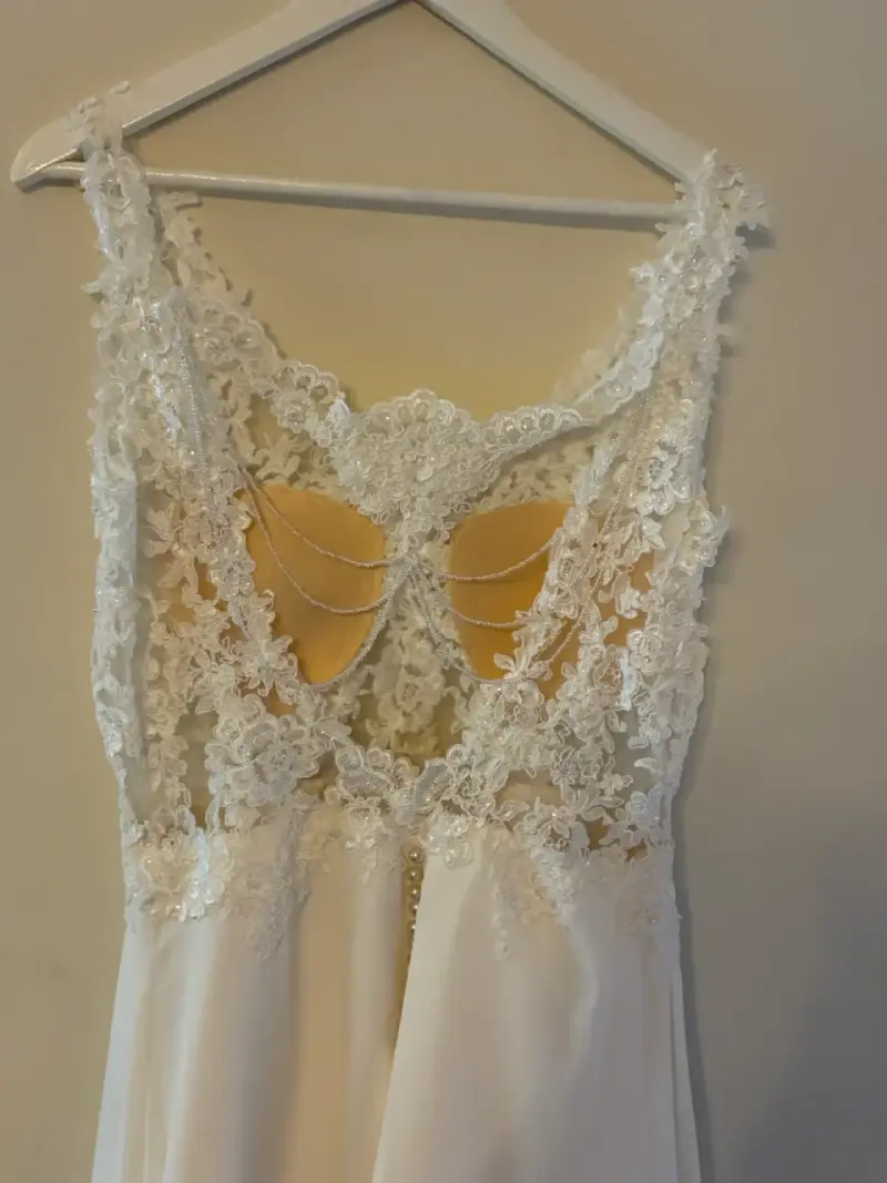 Vestido de novia encaje - 5