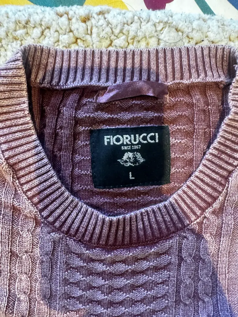 Set de sweaters Fiorucci morados y negros - 4