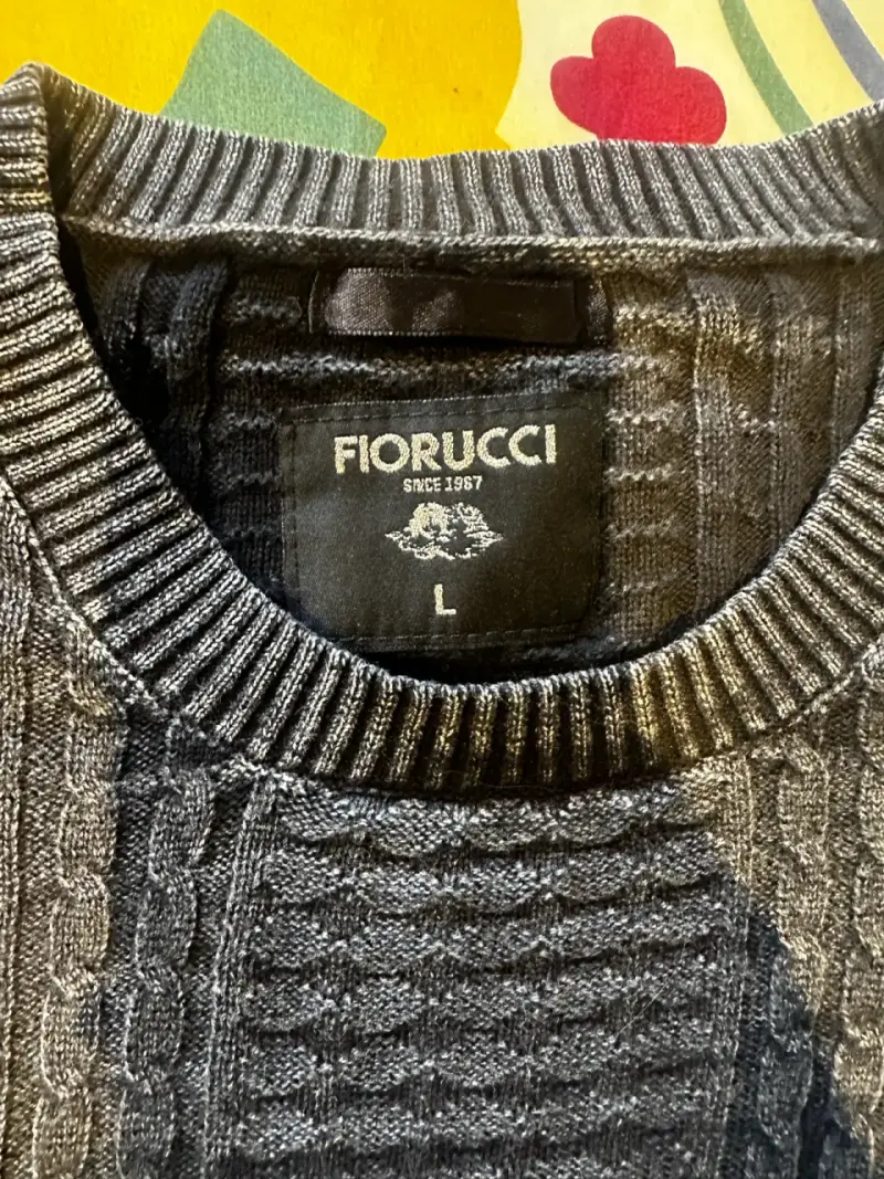 Set de sweaters Fiorucci morados y negros - 5