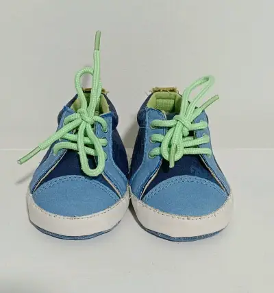 Zapatitos bebé azul Ficcus - miniatura 2