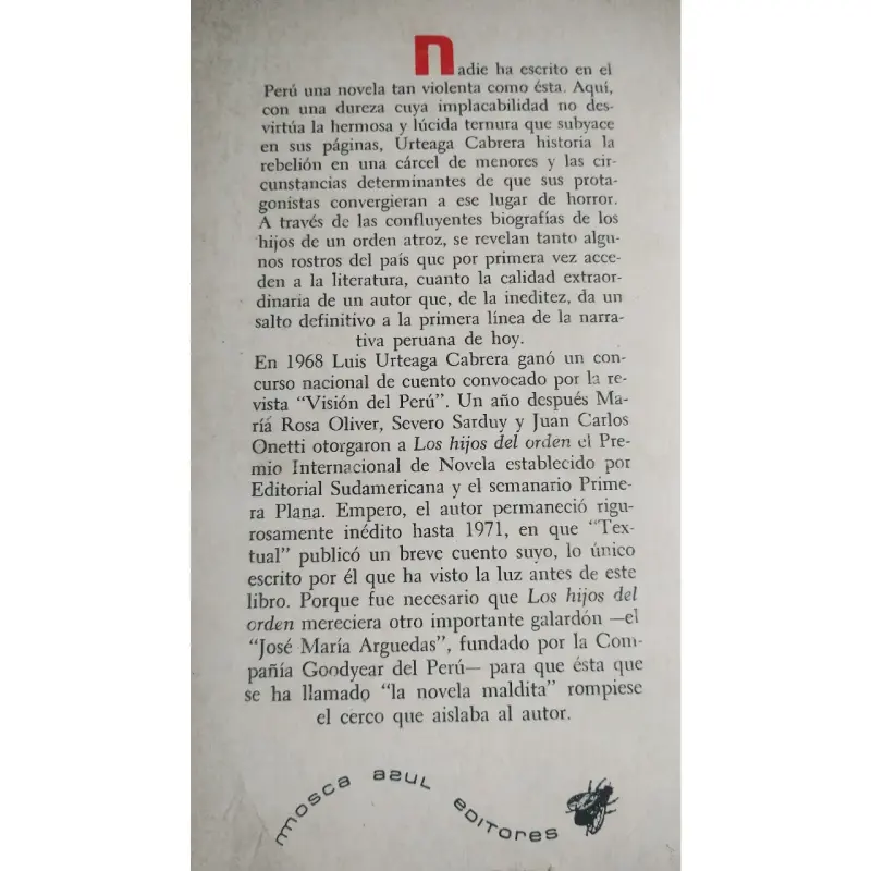Los Hijos del Orden. Luis Urteaga Cabrera - 2