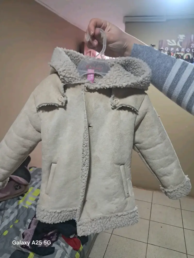Jeans infantiles con diseño de oso - 2
