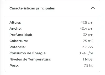 Estufa parafina Fensa 4lts - miniatura 4