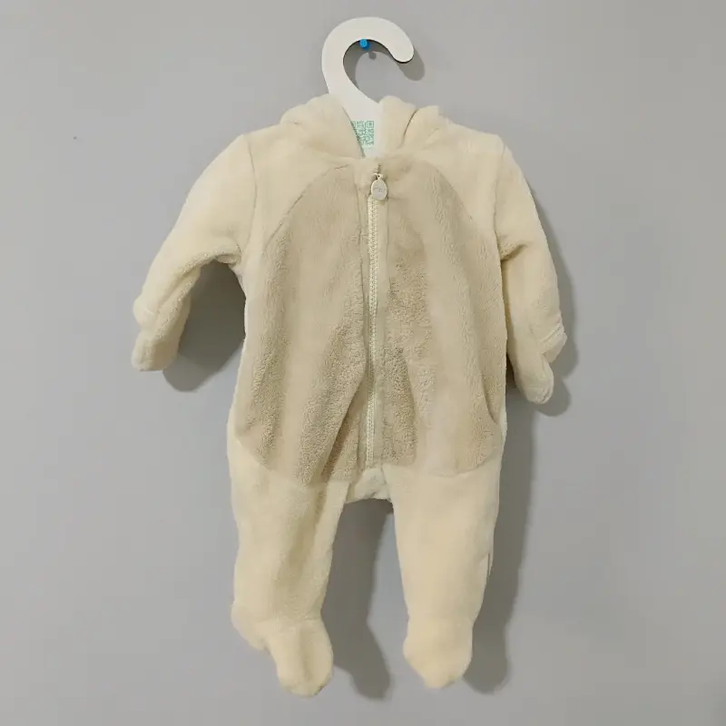 Enterito bebé polar beige infanti - 1