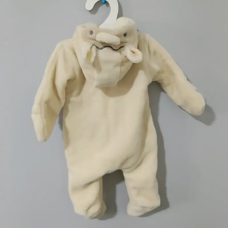 Enterito bebé polar beige infanti - 2