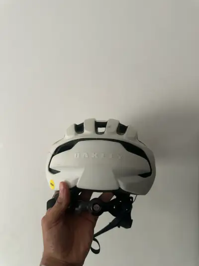 Casco ciclismo blanco Oakley - miniatura 3
