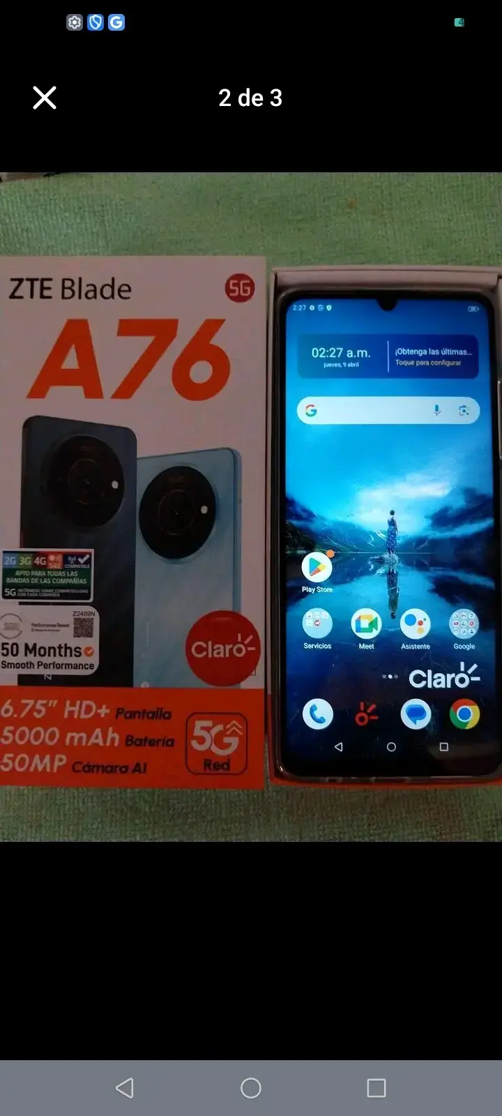 Smartphone ZTE A76 5G NUEVO 2026 GARANTÍA ZTE - 2