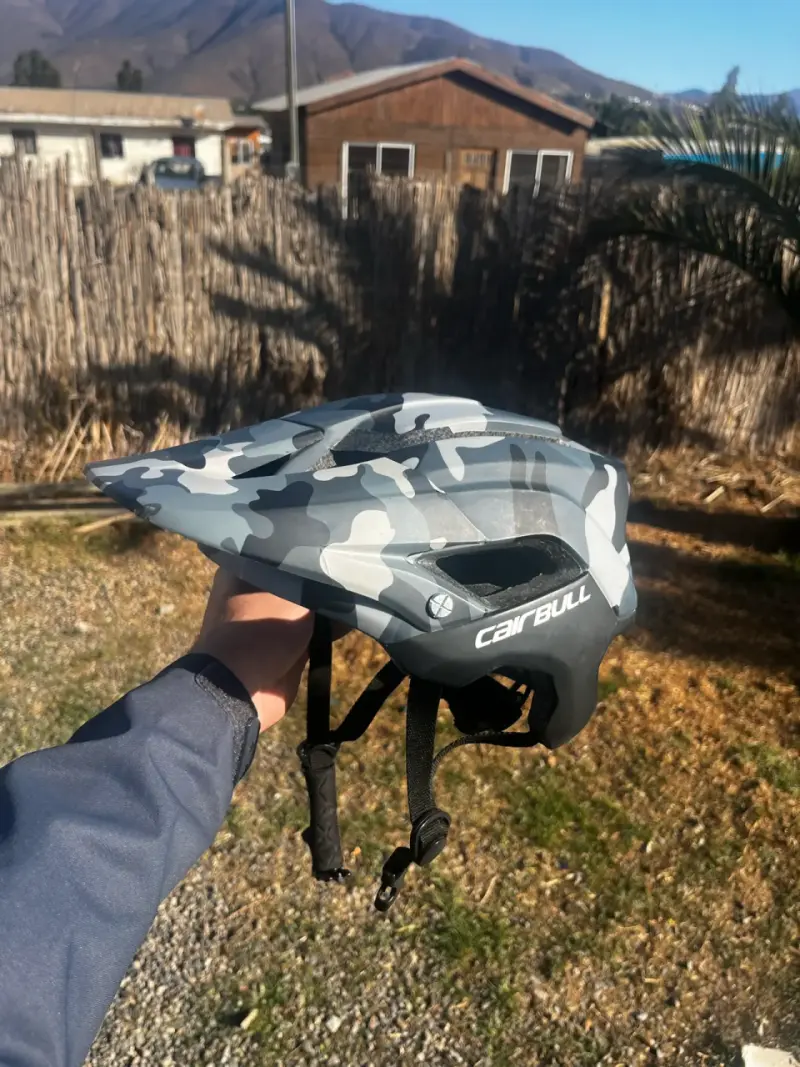 Casco de ciclismo mimetizado militar - 3