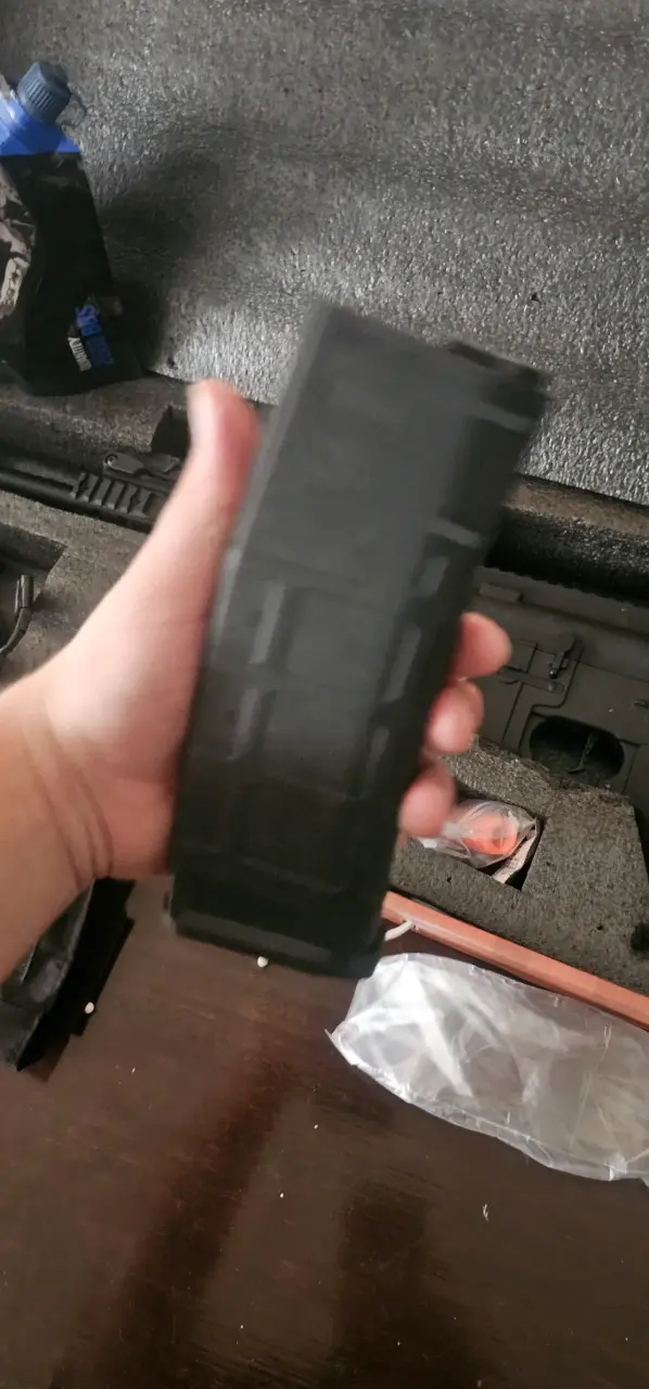 Réplica de rifle airsoft en estuche - 4