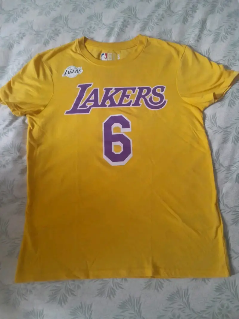 Polera amarilla Lakers #6 - 1