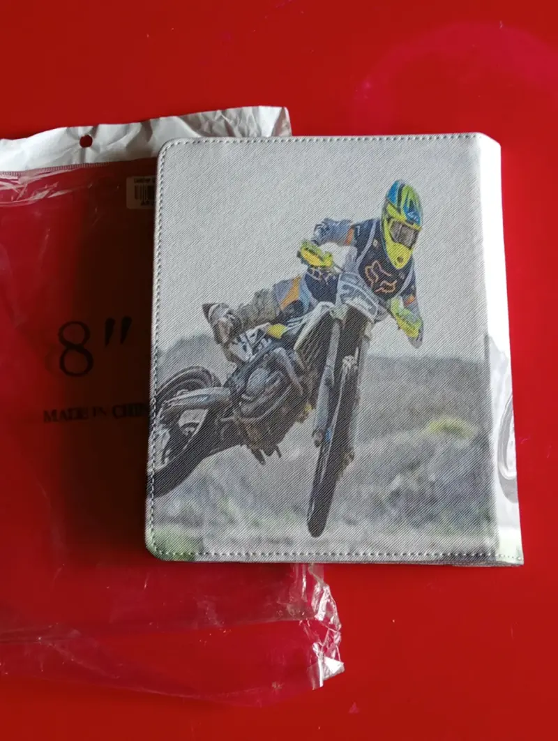 Funda para tablet 8'' diseño motocross - 3