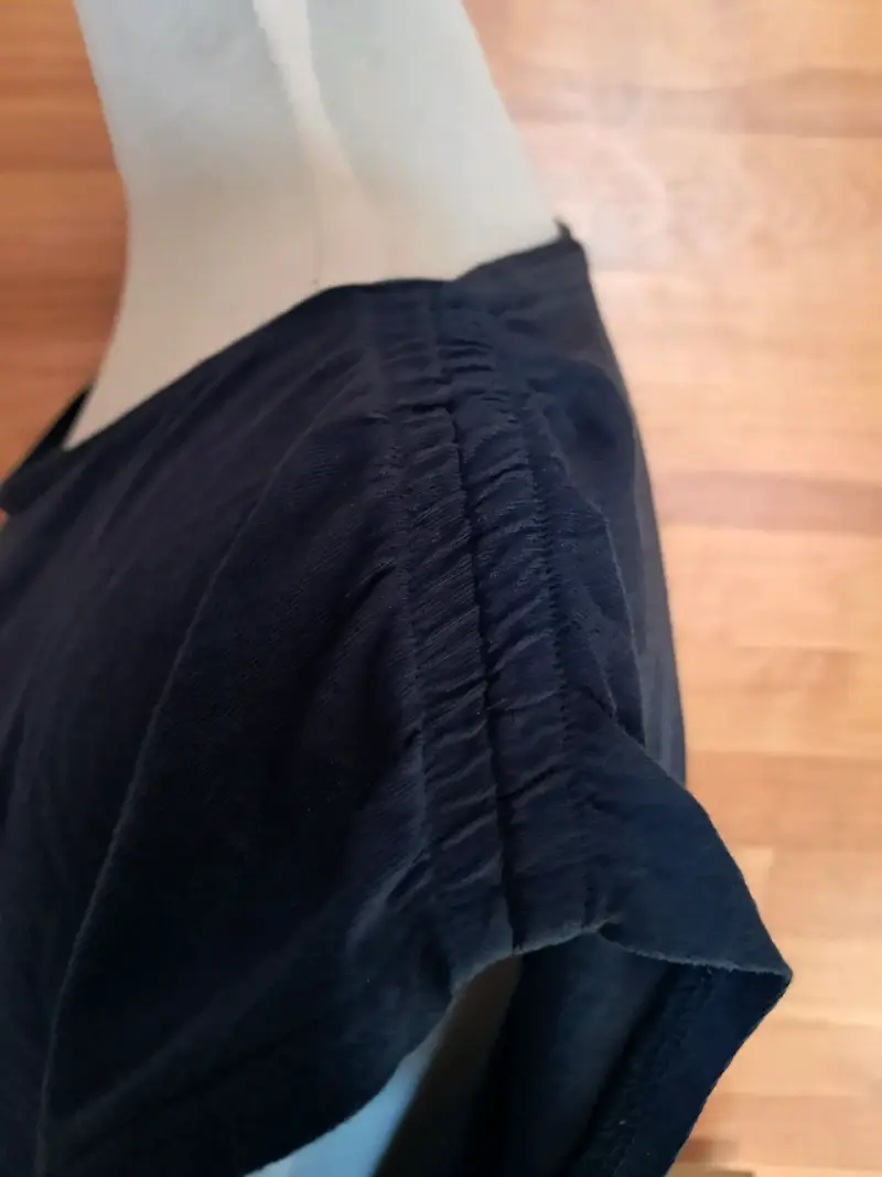 Polera negra 'Au Revoir' - 2