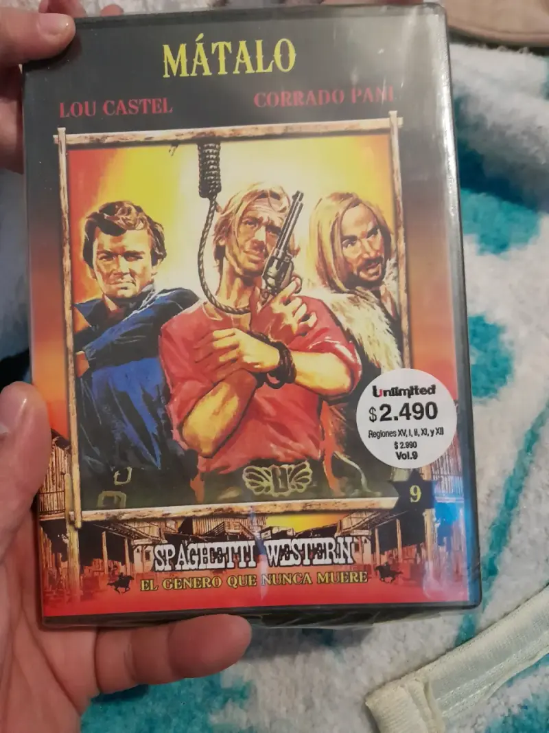 DVD Mátalo Spaghetti Western