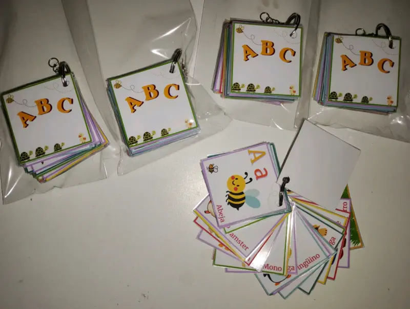 Tarjetas educativas ABC niños - 1