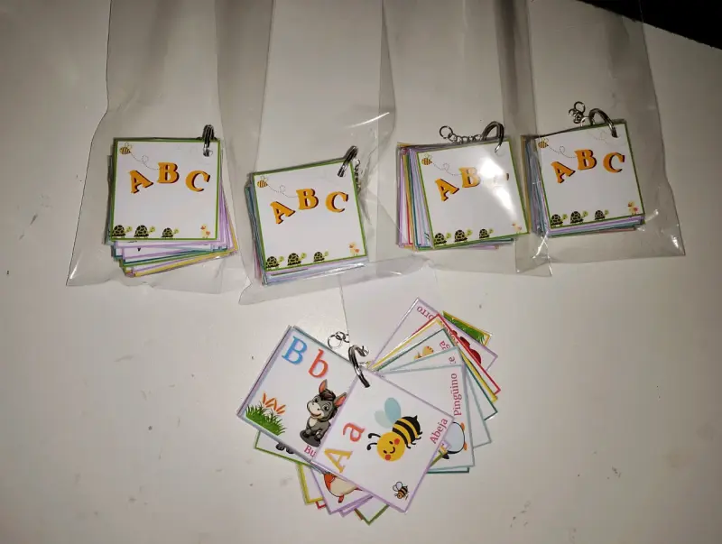 Tarjetas educativas ABC niños - 2