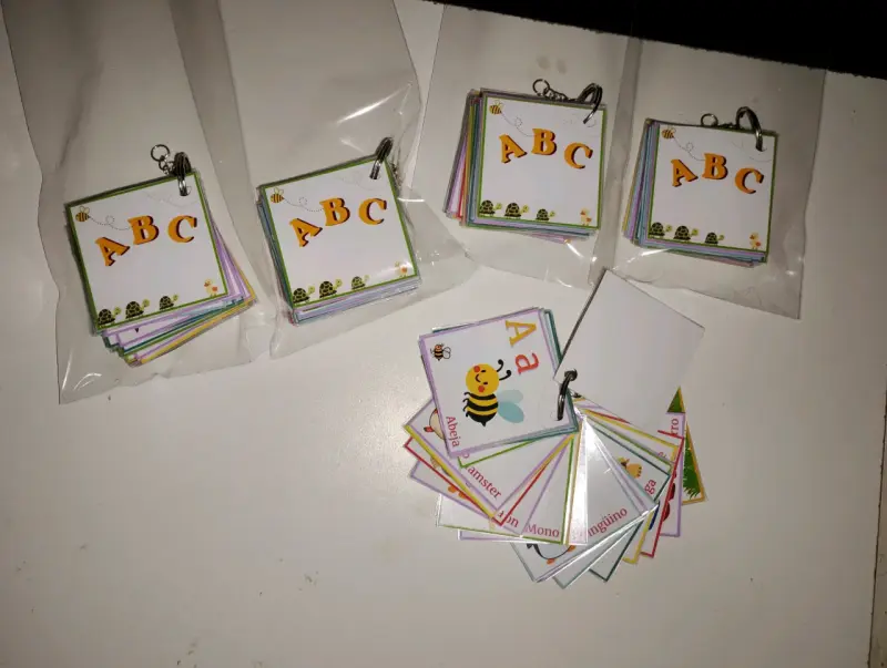 Tarjetas educativas ABC niños - 3