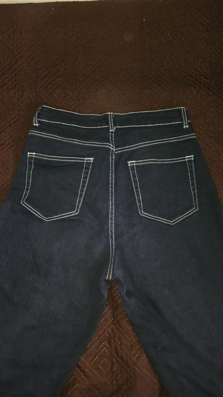 Jeans azul oscuro para hombre - 2
