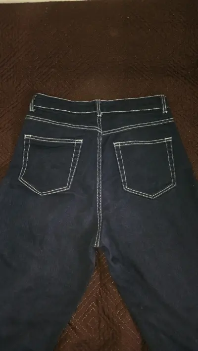 Jeans azul oscuro para hombre - miniatura 2