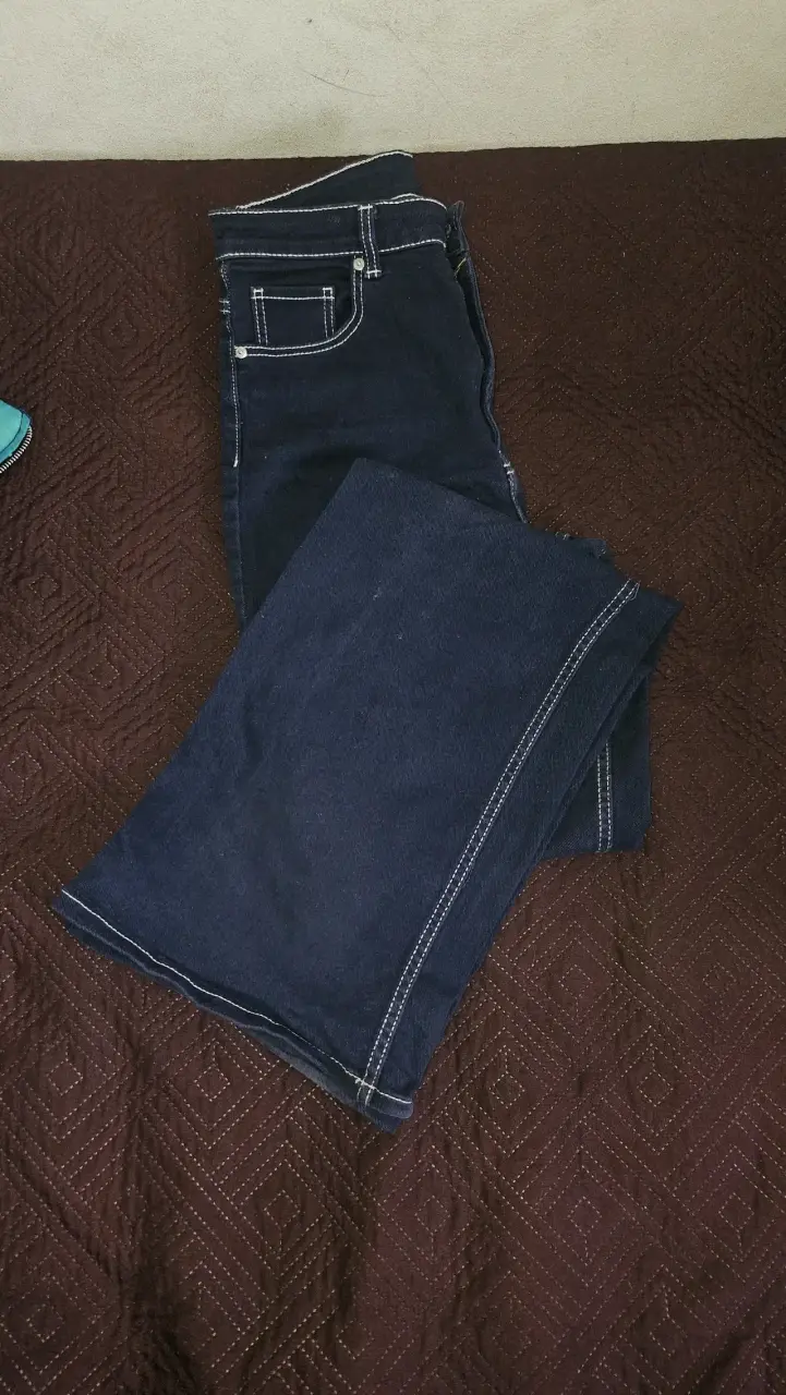 Jeans azul oscuro para hombre - 3