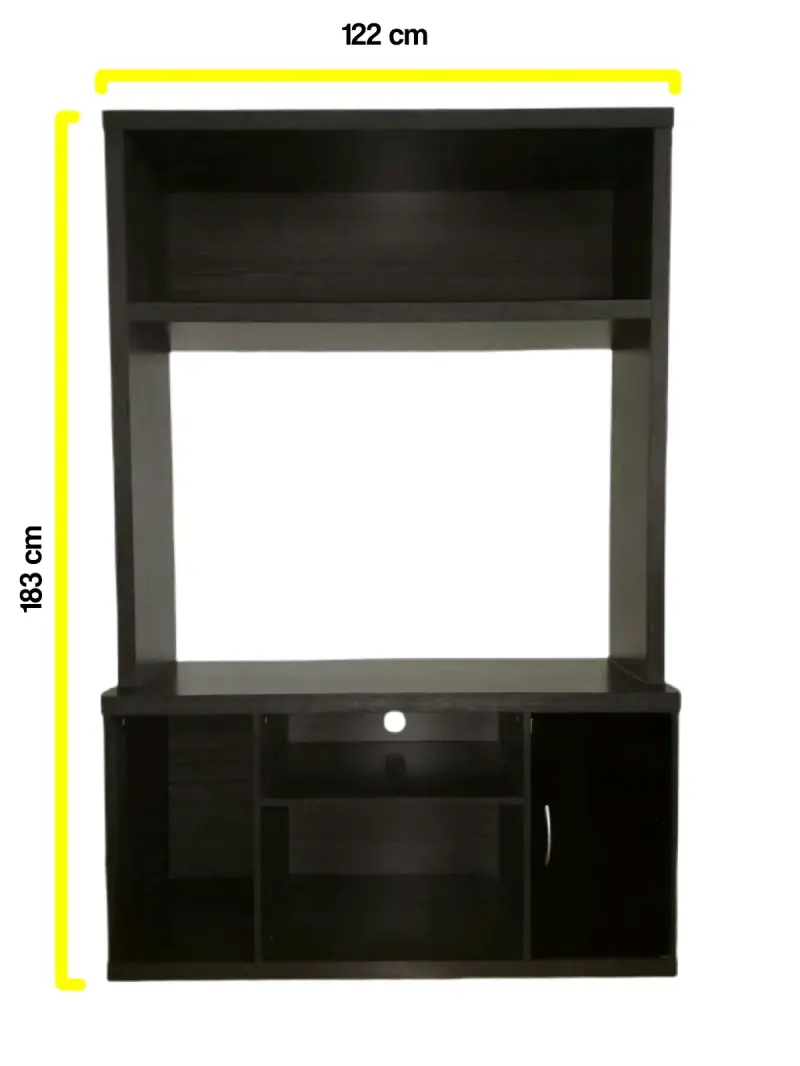 Mueble para televisor negro - 1