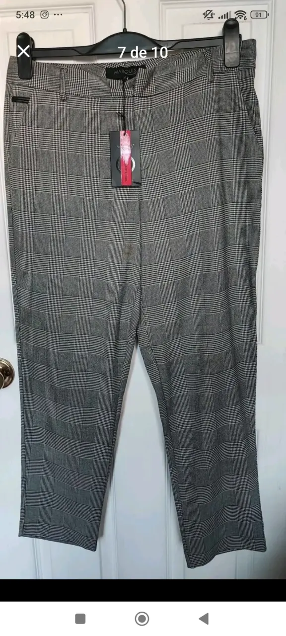 Pantalones gris marca Marquis - 2