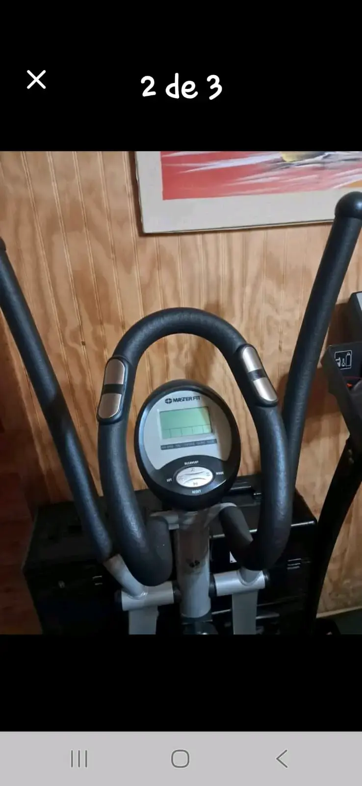 Bicicleta elíptica Master Fit - 1