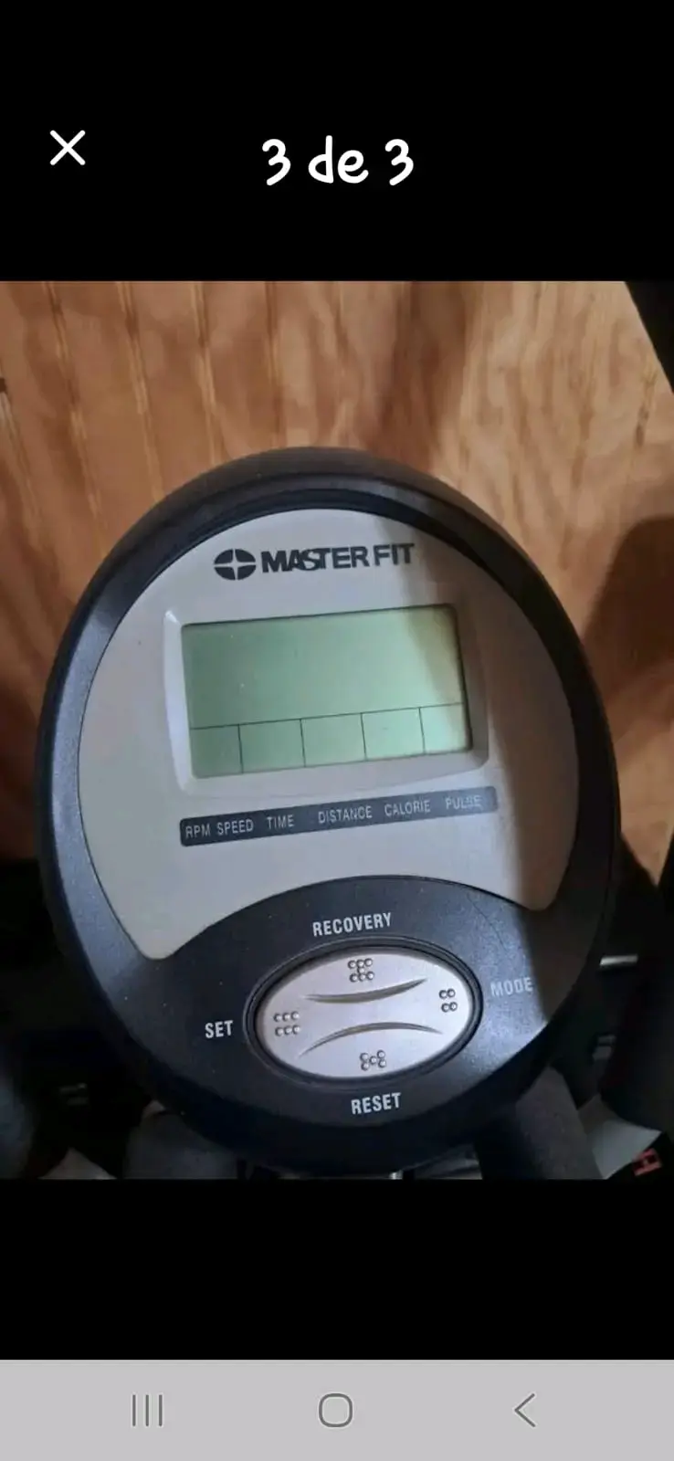 Bicicleta elíptica Master Fit - 3