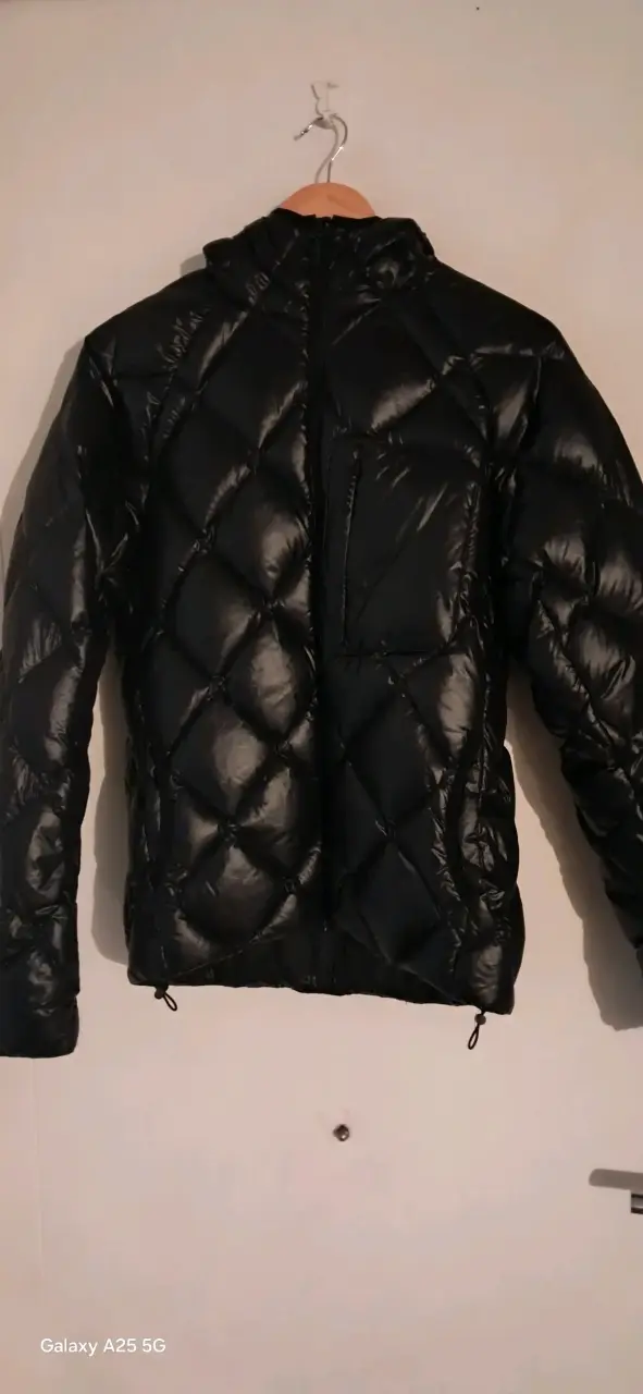 Chaqueta acolchada negra
