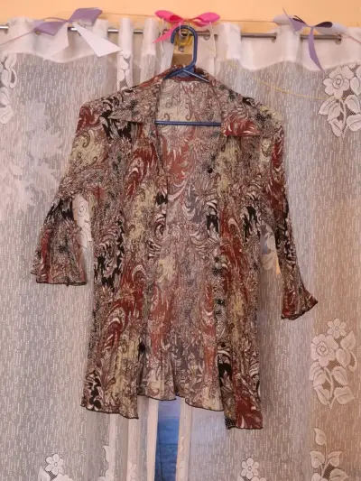 Conjunto estampado de gasa - miniatura 4