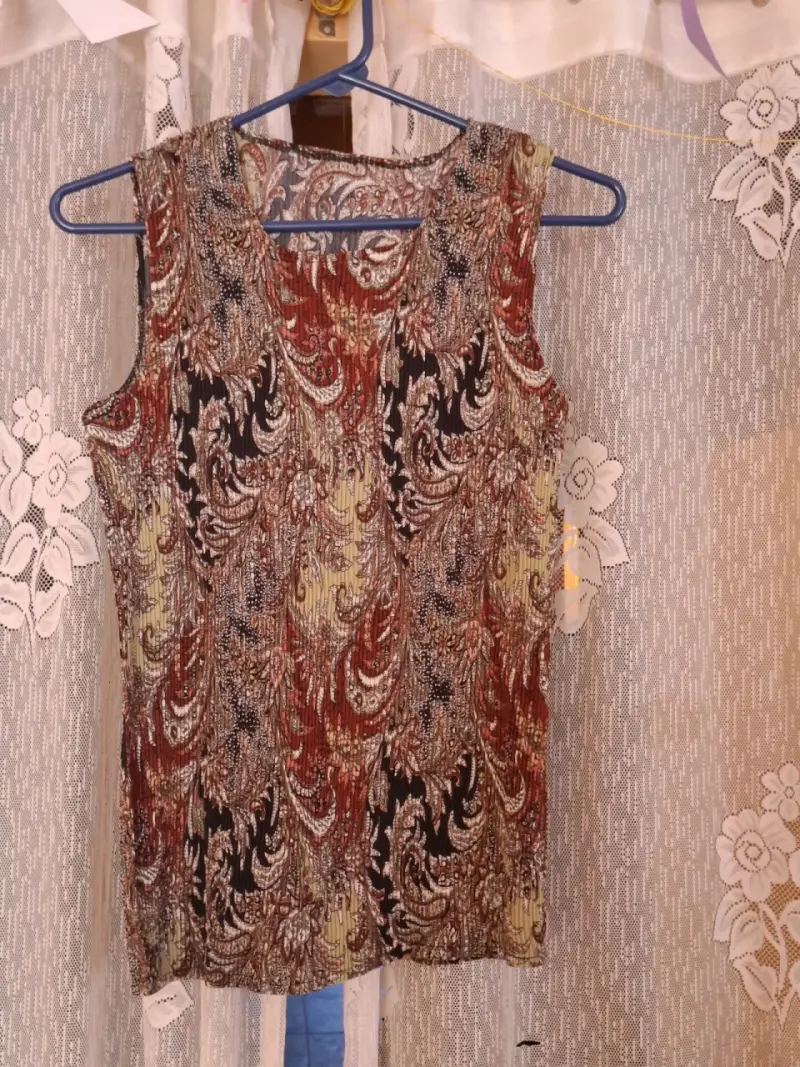Conjunto estampado de gasa - 5