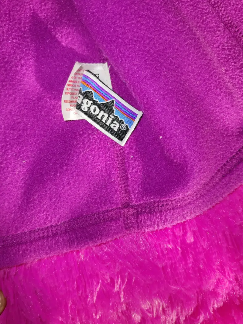 Chaqueta polar infantil morada - 2