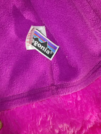 Chaqueta polar infantil morada - miniatura 2