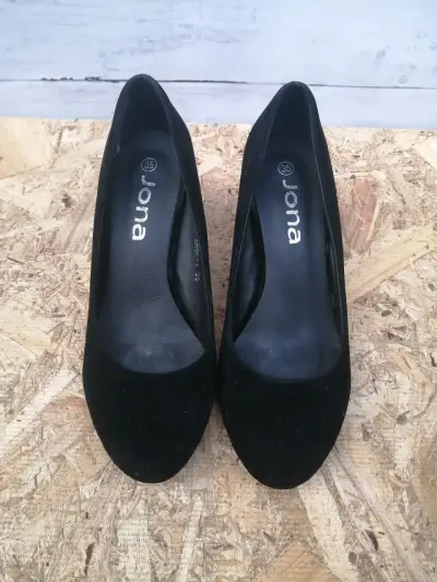 Zapatos de taco negro talla 35 - miniatura 3