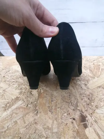 Zapatos de taco negro talla 35 - miniatura 5