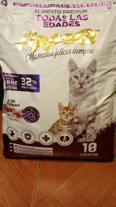 Alimento para gatos Appetit 10kg - miniatura 1
