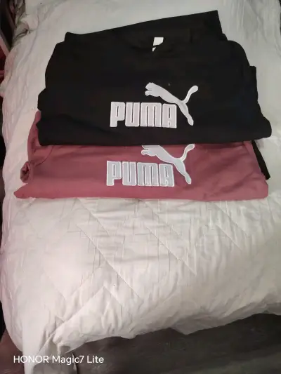 Sudaderas Puma negras y rosadas - miniatura 1