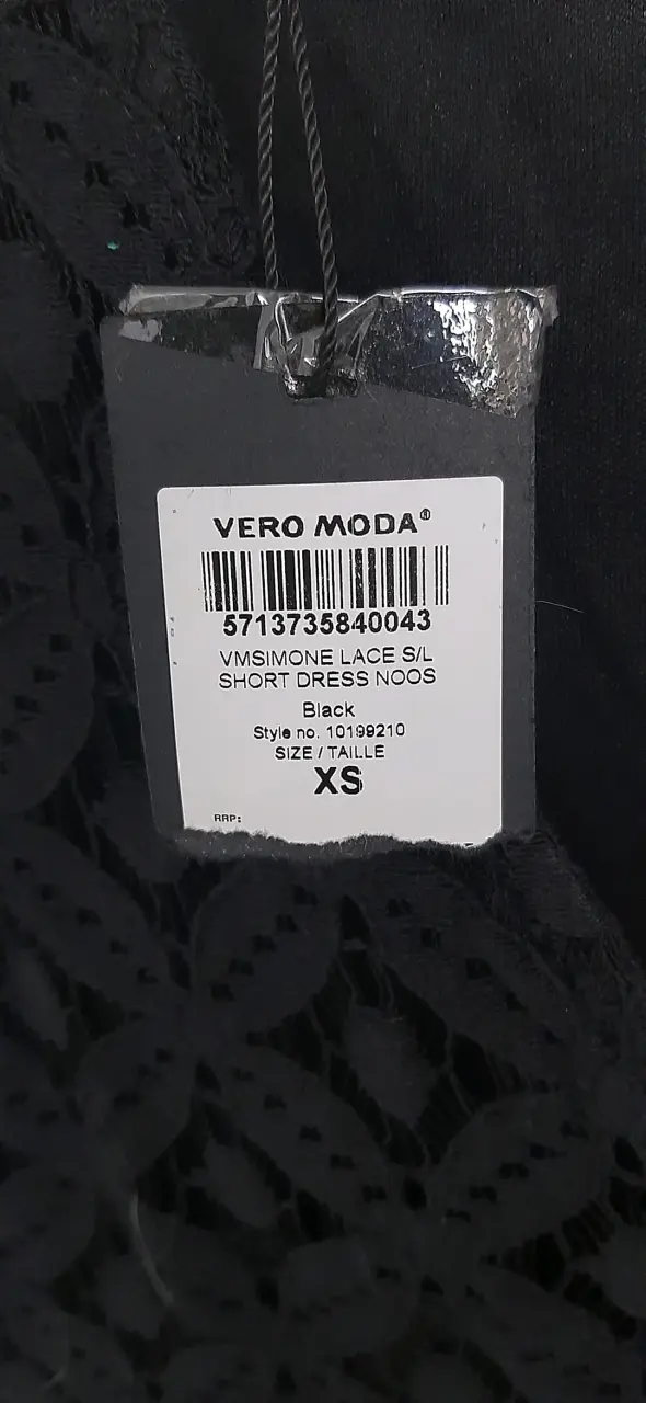 Vestido negro encaje - 3