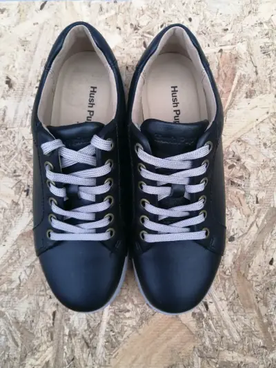 Zapatillas negras Hush Puppies - miniatura 3