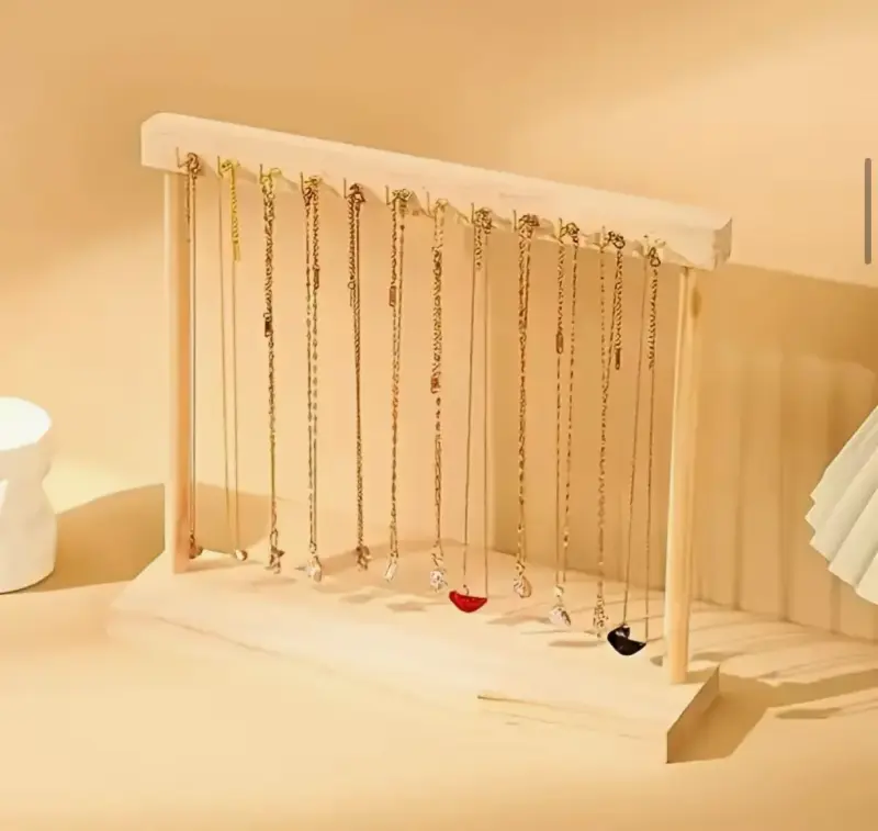 Expositor de joyas de madera - 1