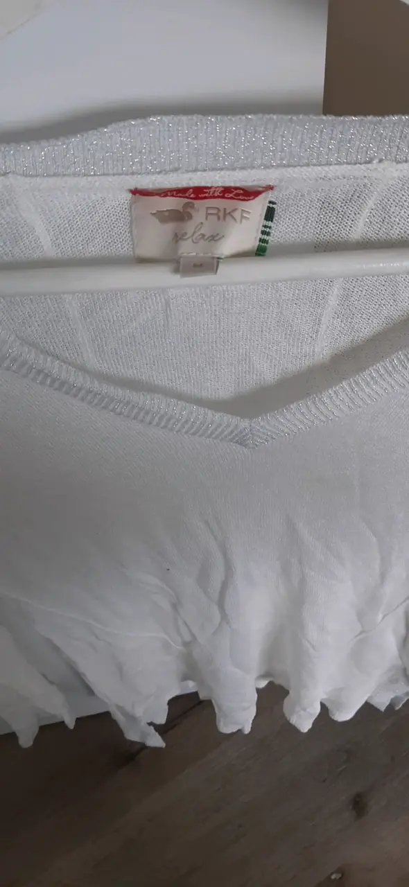 Suéter blanco de hilo - 2