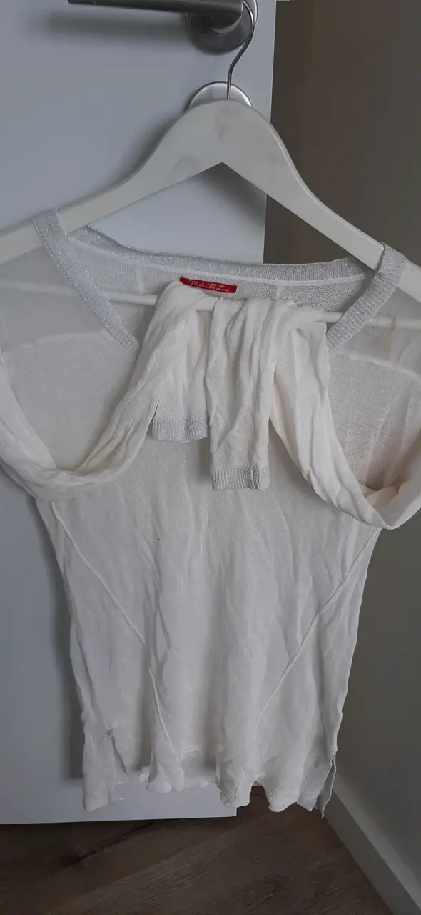 Suéter blanco de hilo - 3