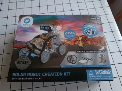 Kit de creación de robot solar STEM - miniatura 1
