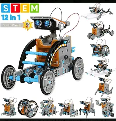 Kit de creación de robot solar STEM - miniatura 4