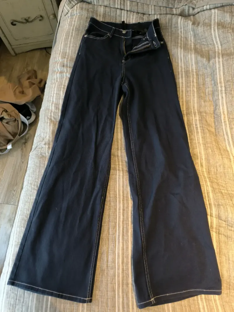 Jeans azul oscuro HyM talla 34 - 1